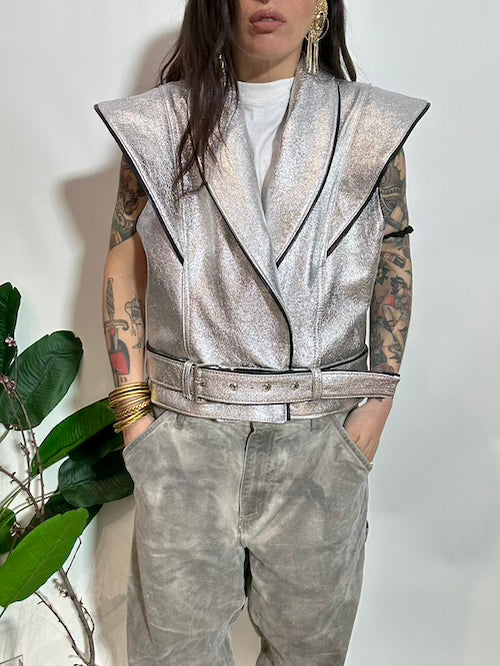 Gilet Futura Argento